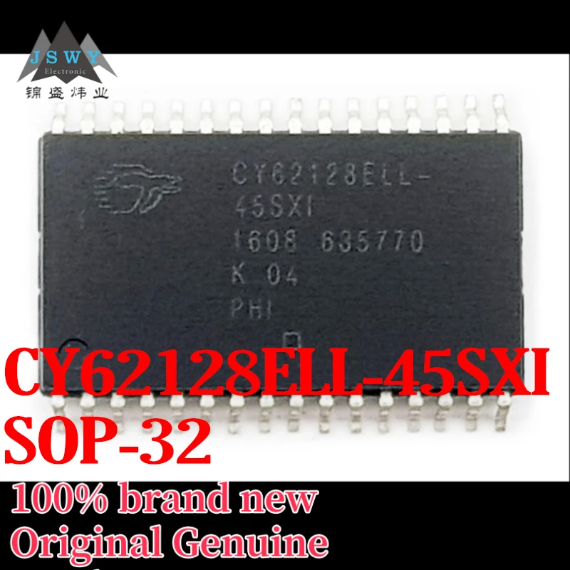 

(5/50 pcs) CY62128ELL-45SXI CY62128 SOP32 Memory Genuine Product Fast Shipping Original Packaging Free Shipping
