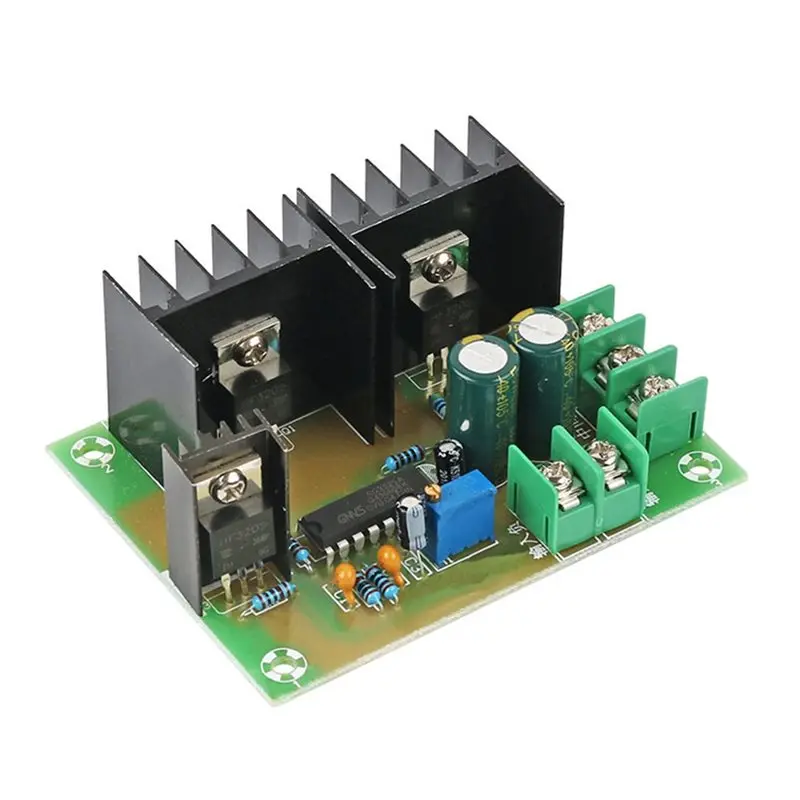 DC12V To AC220V 300W Power Frequency Inverter 50Hz Square Wave Low Frequency Inverter Driver Board Boost Module