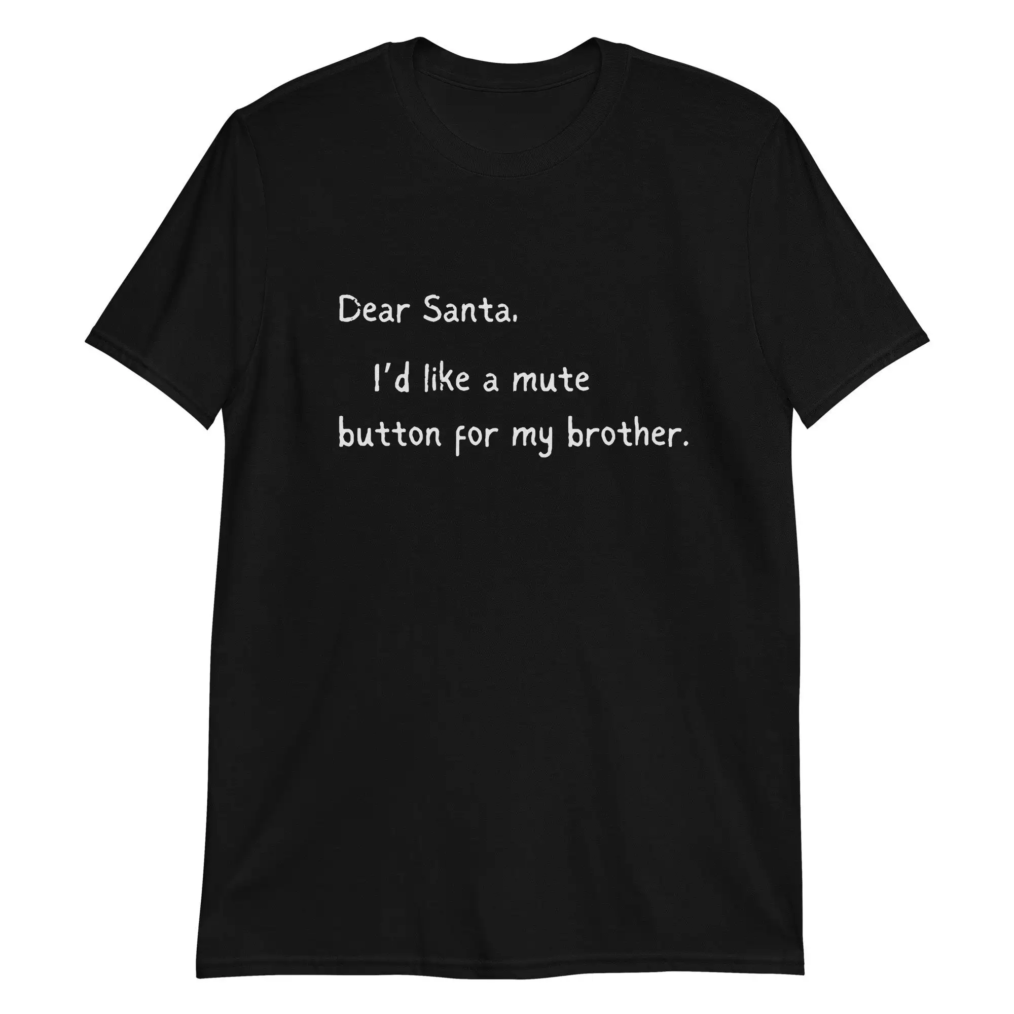 Mute My Brother A Christmas Wish T Shirt