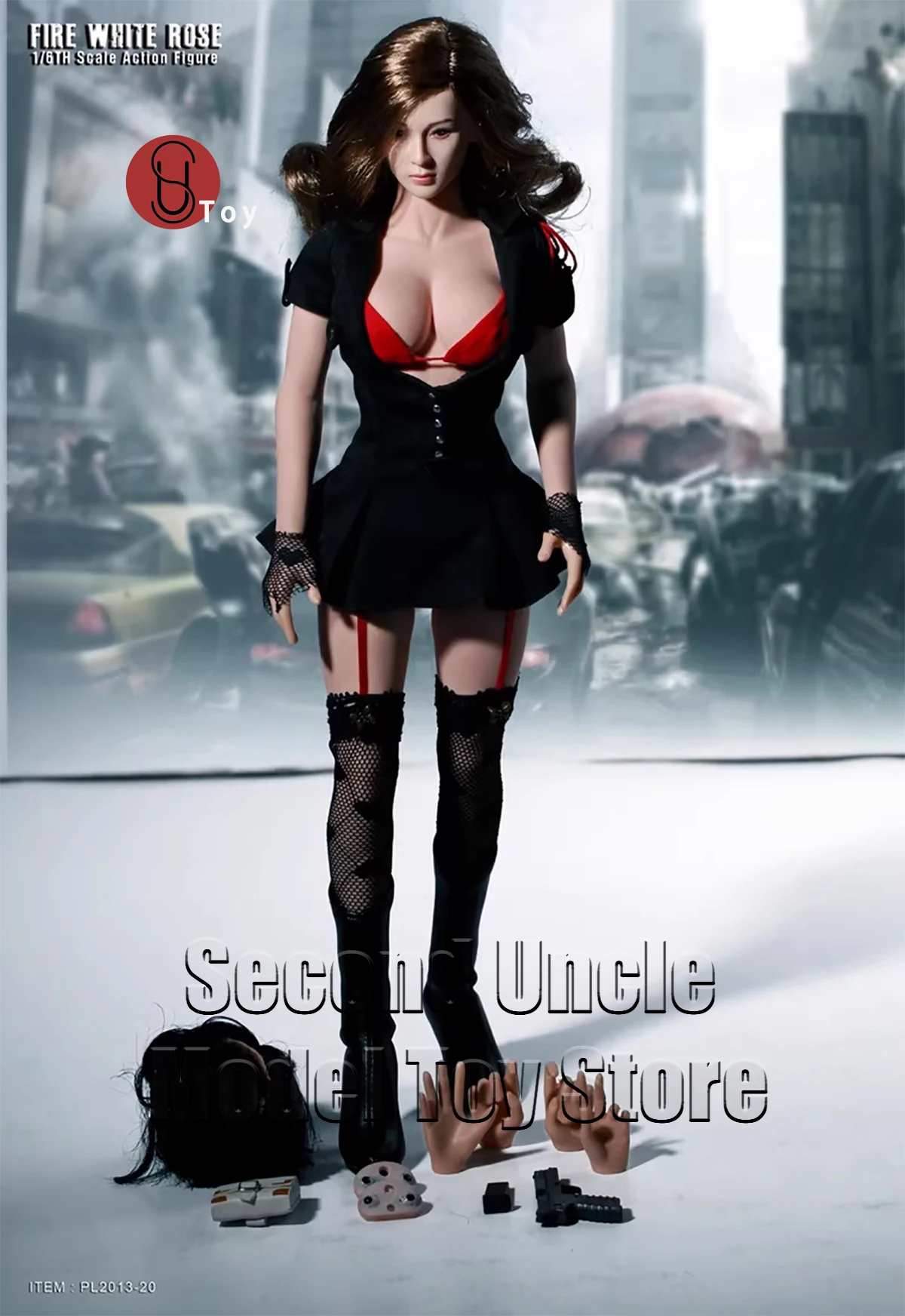 

TBLeague PHICEN PL2013-20 Fire White Rose 1/6 Action Figure Full Set Collectible 12 inch Model Toys Gift