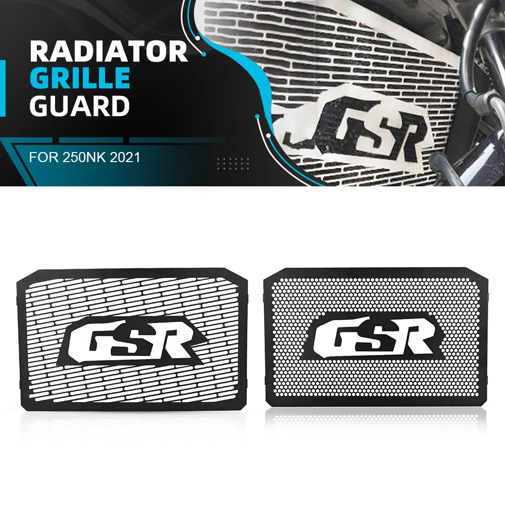 

Motorcycle Accessories Radiator Grille Guard Cover Grille Protector Protective Grill FOR CFMOTO 250NK 2021 250 NK Aluminium