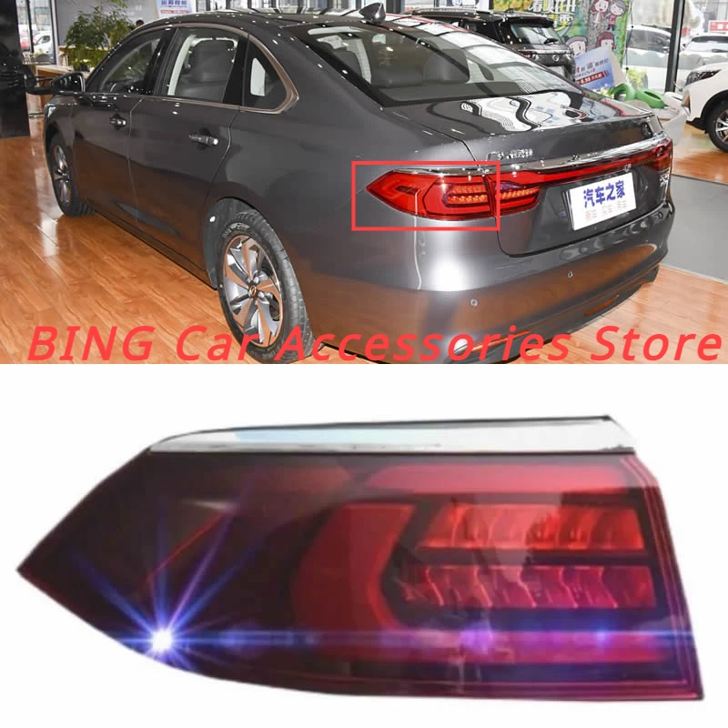 

Brake Taillight Stop Lights Parking Lamp Rear lamp For GAC Trumpchi GA6 2019-2022 Car Accessories LED Outer Tail Light Assembly