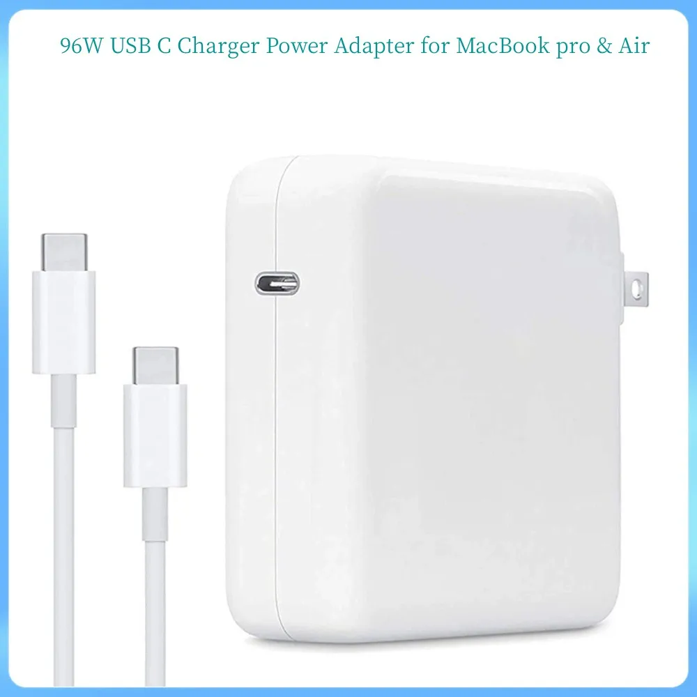 

96W USB C Charger Power Adapter USB C Laptop fast charging with USB C to C Cable