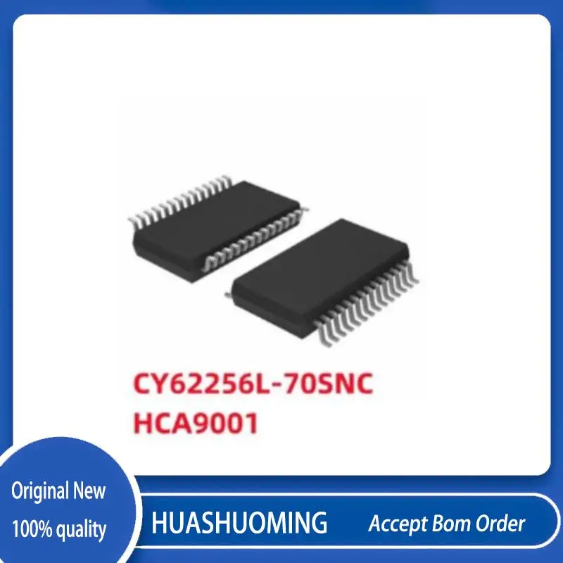 5Pcs/Lot  new CY62256L-70SNC  HCA9001  SOP-28