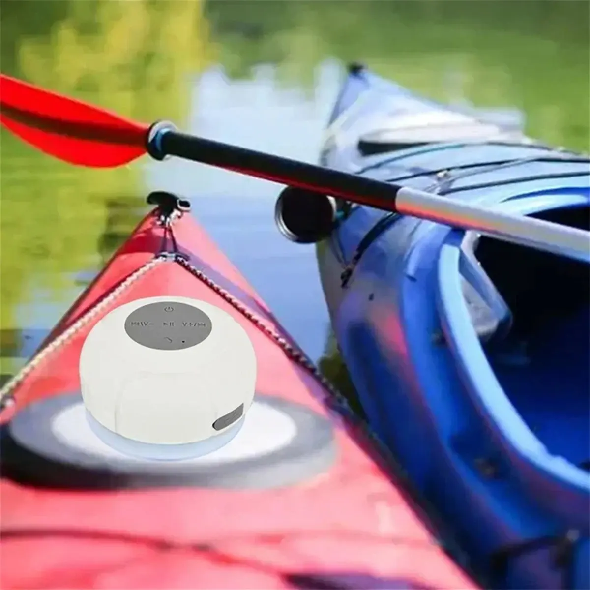 

*A91P Bathroom Wireless Bluetooth Speaker Suction Cup Mini Portable RGB Light Stereo Speaker for Outdoor Sports Blue