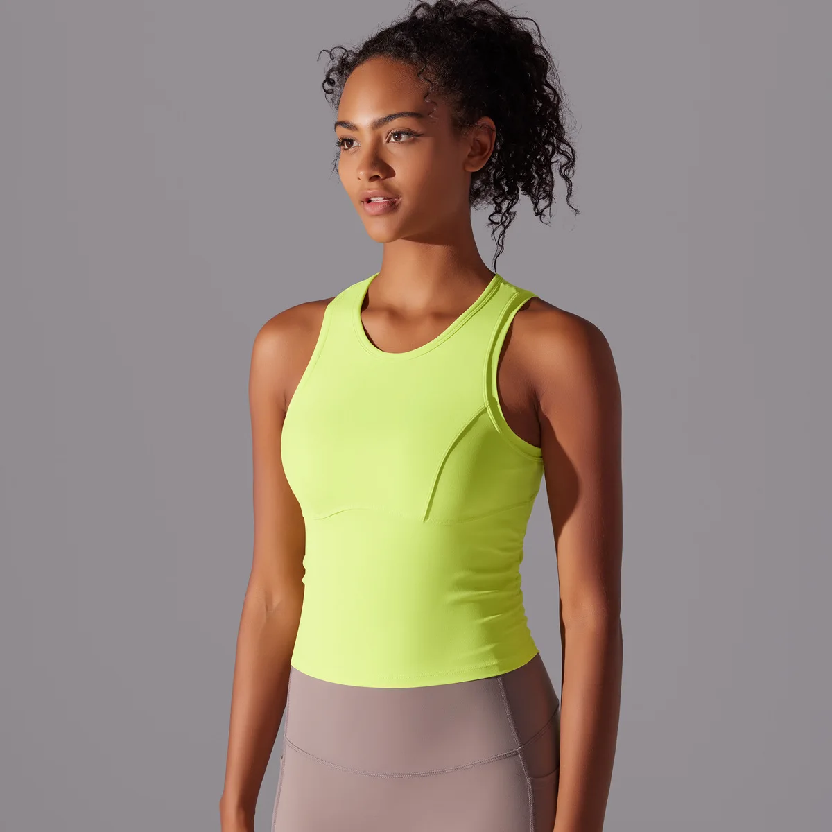 

Sport Bra Women Yoga Vest Sports Underwear Women Shockproof Sagging Resistant Yoga Vest Fitness Bra Integrated Professional Runn