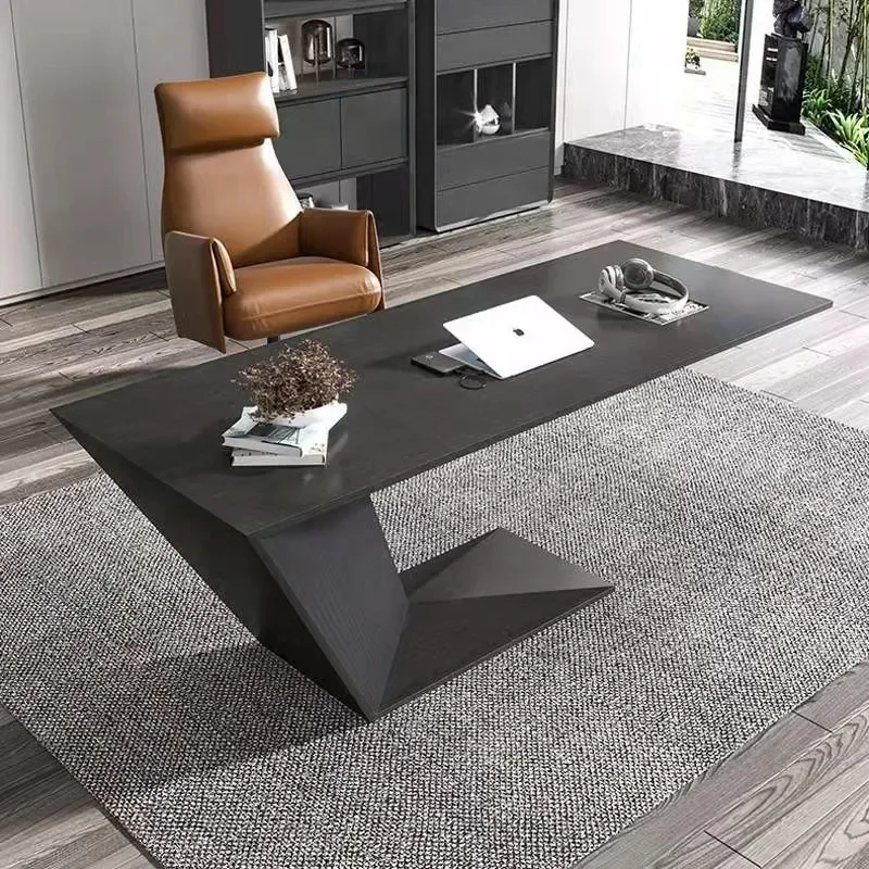 

Executive Design Office Desk Minimalist Nordic Aesthetic Office Desk Standing Modern Escritorio Oficina Commercial Furniture