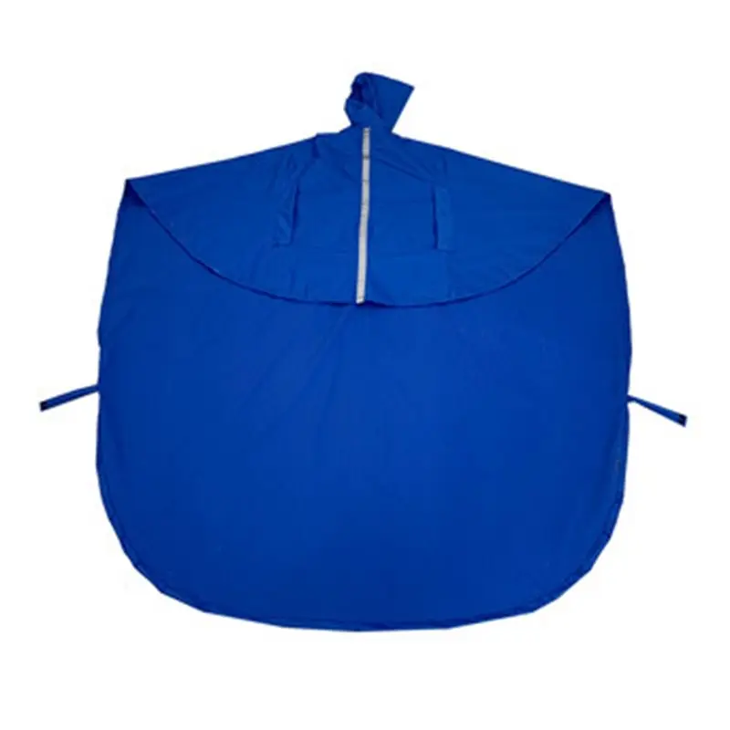 

Горячий Kf-специальный плащ, плащ для инвалидной электрической инвалидной коляски со светоотражающей полосой, ветрозащитный непромокаемый чехол для инвалидной коляски, синий