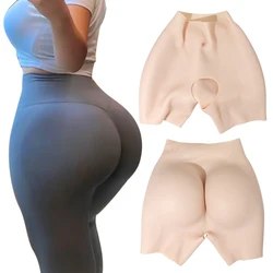 Silicone Fake Big Hips And Buttocks Thickness Pad For Women Realistic Sexy Butt Enhancement Padding Panties Shapewear