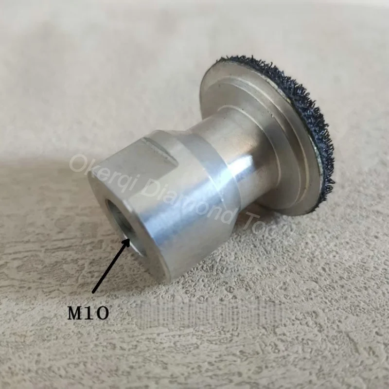 8 Stück 2-Zoll-Schleifscheiben mit Diamantpolierpad und M10-Befestigung zum Schleifen und Polieren von Marmor, Granit, Quarz und gekrümmten Oberflächen – Detail 11