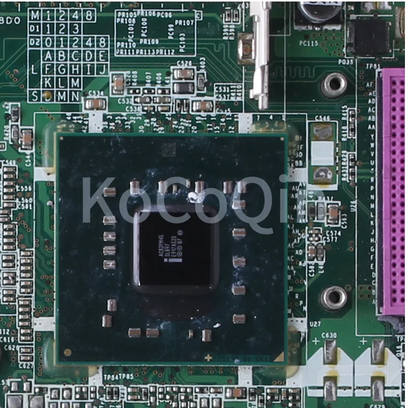 Imagem -04 - Placa-mãe do Portátil para Lenovo Y450 Da0kl1mb8d0 Pm45 Gt110m