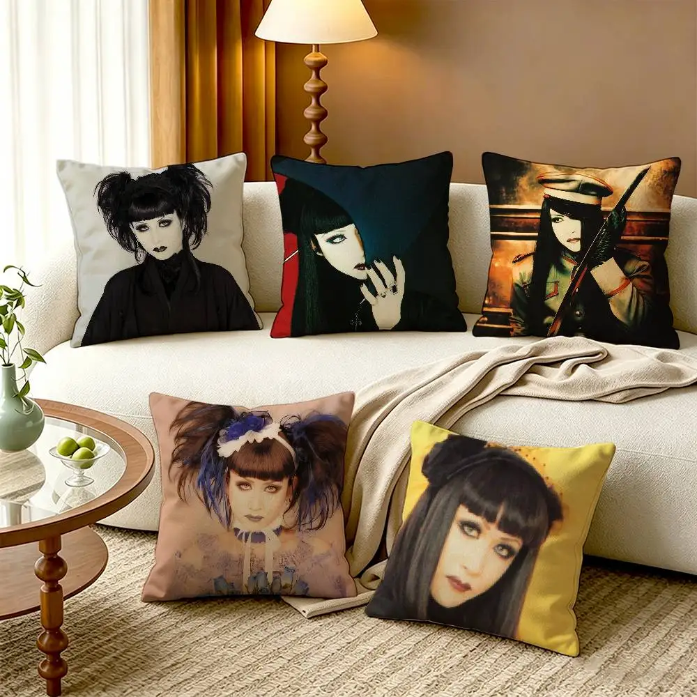 Mana M-Malice Gothic Mizer Multi-Size Printed Pillow Covers Home Decoration