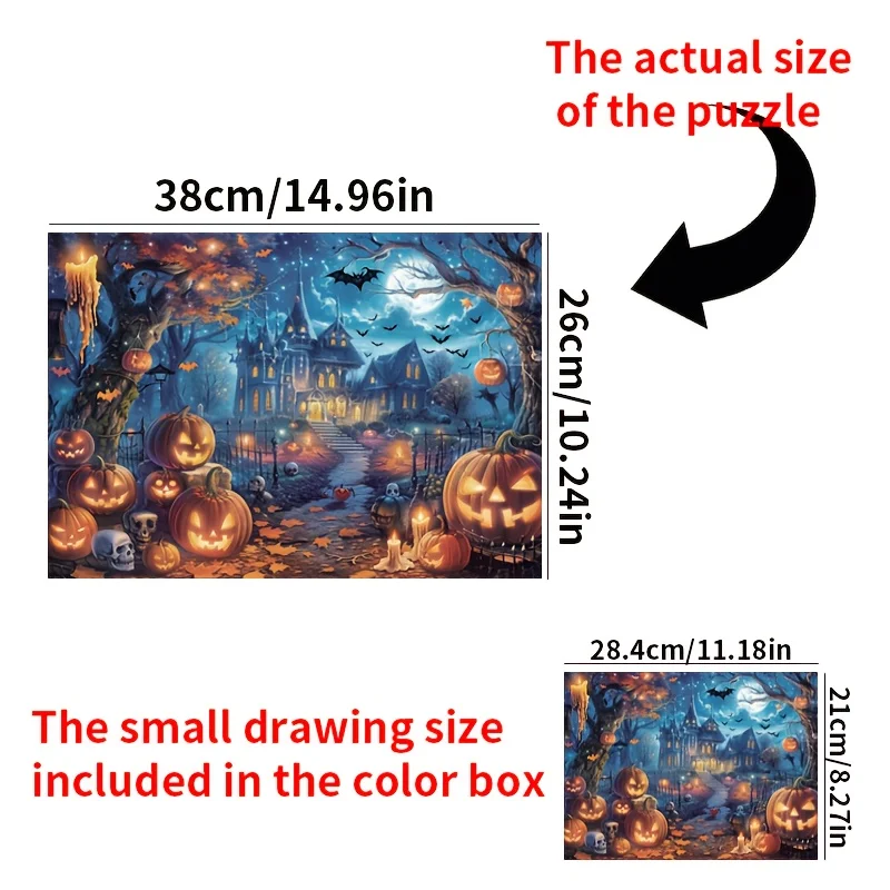 1000pcs Adult Miniature Villa Puzzle with Wildflowers and Books Design - Scratch-Resistant, High Difficulty, Suitable for Adul