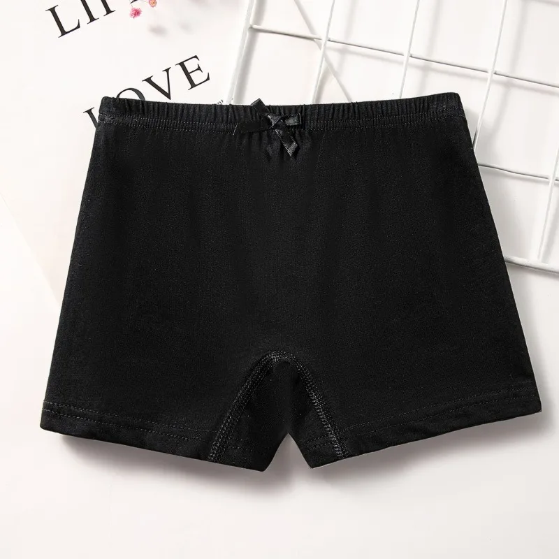 Girl Safety Pants Sweet Solid Color Underwear Girls' Thin Underwear Pure Cotton Boxer Shorts Girl Underwear  Baby Leggings Girls view 6