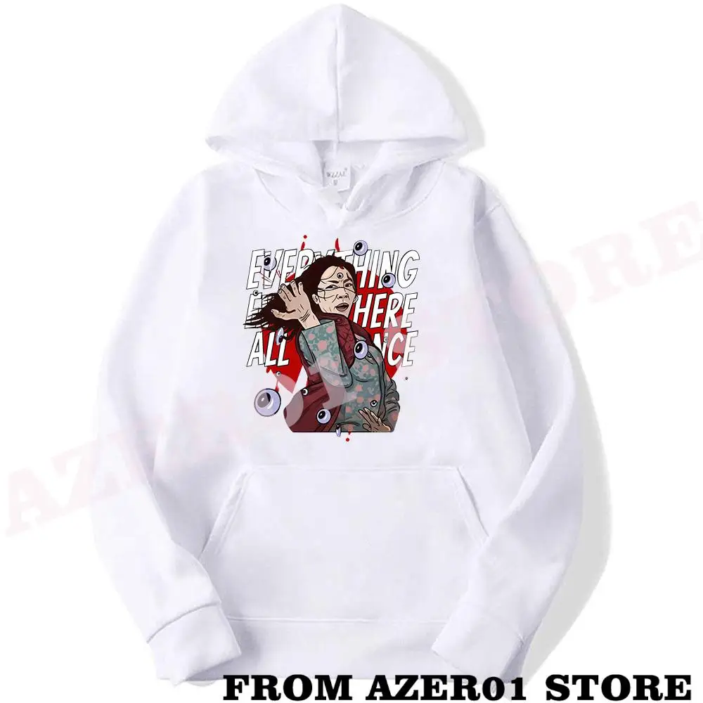 Everything Everywhere All at Once Merch Hoodies Winter Men/Women Hooded Sweet Streetwear The Hooded Movie Long Sleeve