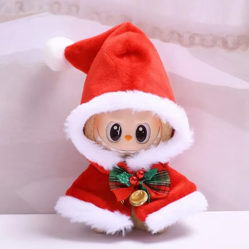 

Hot-selling Fashion Labubu Christmas Doll Clothes Christmas Party Old Man Elk Snowman Suit Doll Clothing Accessories