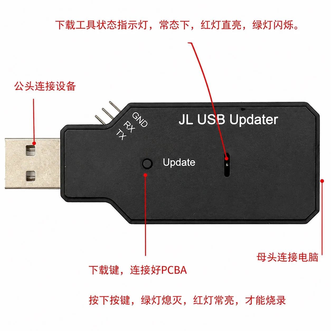Burner Downloader Chip Forced Upgrade Tool V4.1