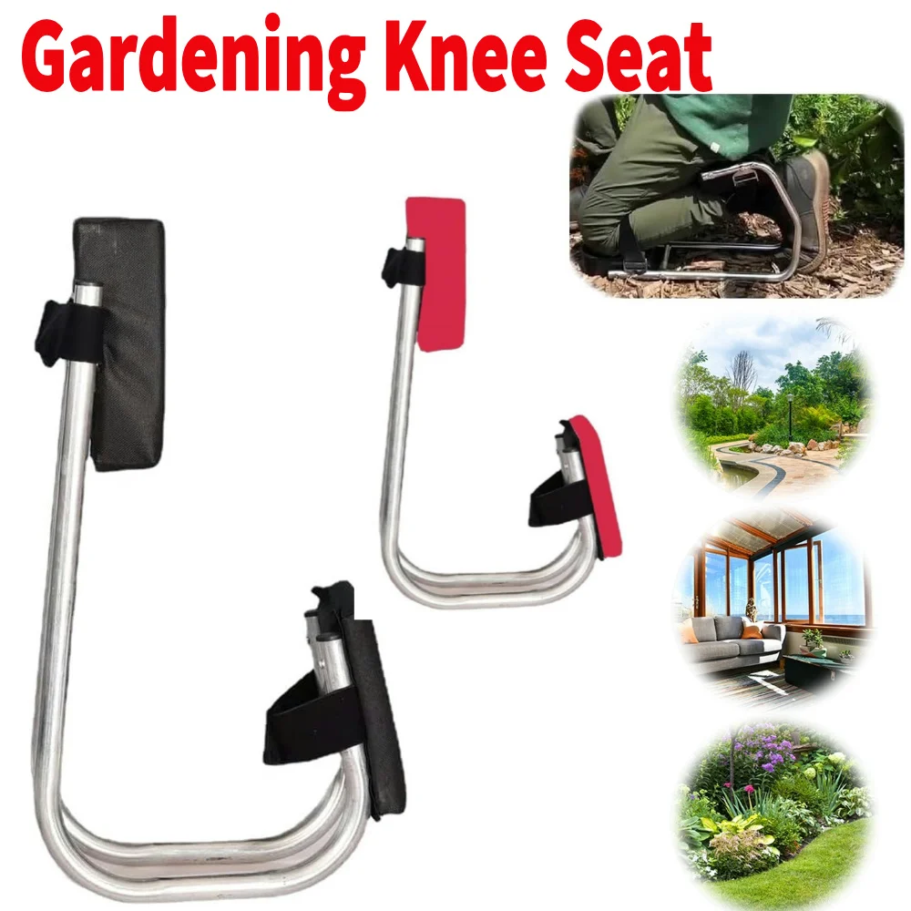 Portable Garden Kneeler Seat Protecting Knees Portable Kneeling Stool Foam Knee Pad Mat Cushion for Gardening Mechanics Work