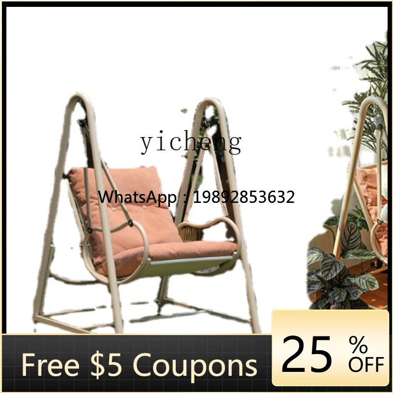 Balcony Swing Home Glider Courtyard Garden Outdoor Indoor Rattan Chair Hanging Basket Outdoor Hammock