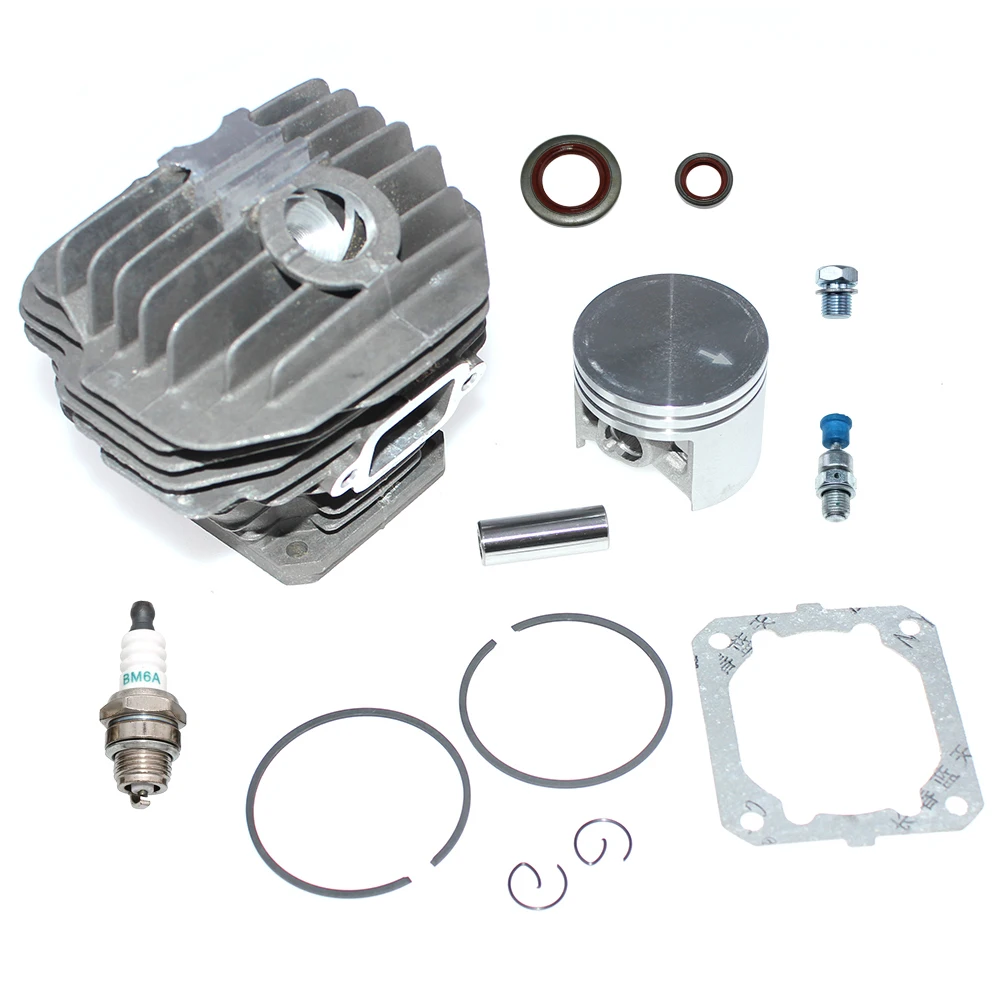 Kits de Pistão do Cilindro para Motosserra 50 mm Pino de 10 mm Stihl Ms440 044 044r 044w Ms440rz Ms440vwz Ms440z 1128 020 1227