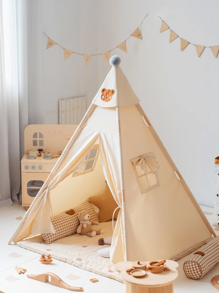 Inns – tente d'intérieur pour enfants, petite maison de princesse indienne, jouets pour garçons et filles, maison de jeux pour bébés