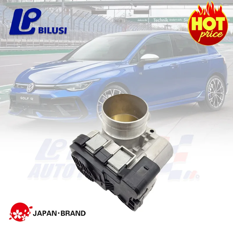 Bilusi Throttle Body 52mm 03C133062Q 03C133062AB 04E133062B Compatible With Volkswagen VW Golf Skoda Jetta Bola Polo