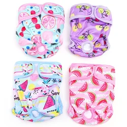 Reusable Pet Dog Panties Washable Female Dog Diapers Soft Puppy Physiological Pants Pet Cat Physiological Pant Diaper Sanitary