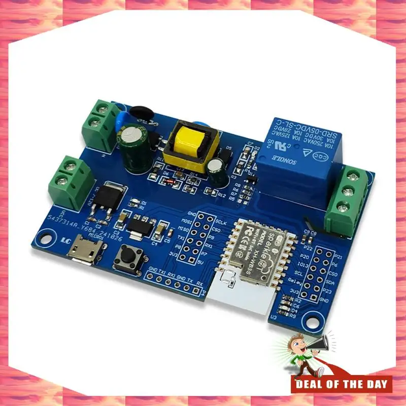 

24-часовая доставка BK7238 WIFI Bluetooth релейный модуль макетная плата источник питания переменного/постоянного тока для дистанционного управления приложение для умного дома