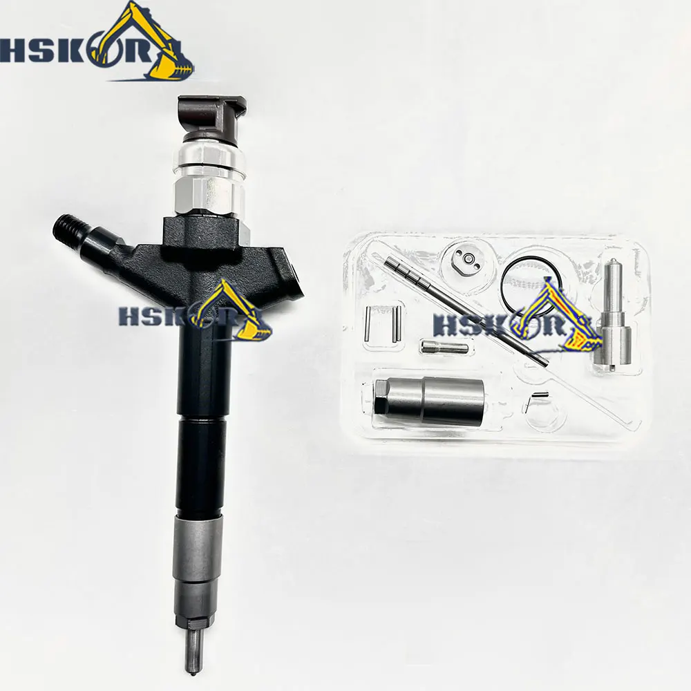 

Common Diesel Fuel Injector Nozzle 295050-0300 16600-5X00A Injector Repair Kit Excavator Parts