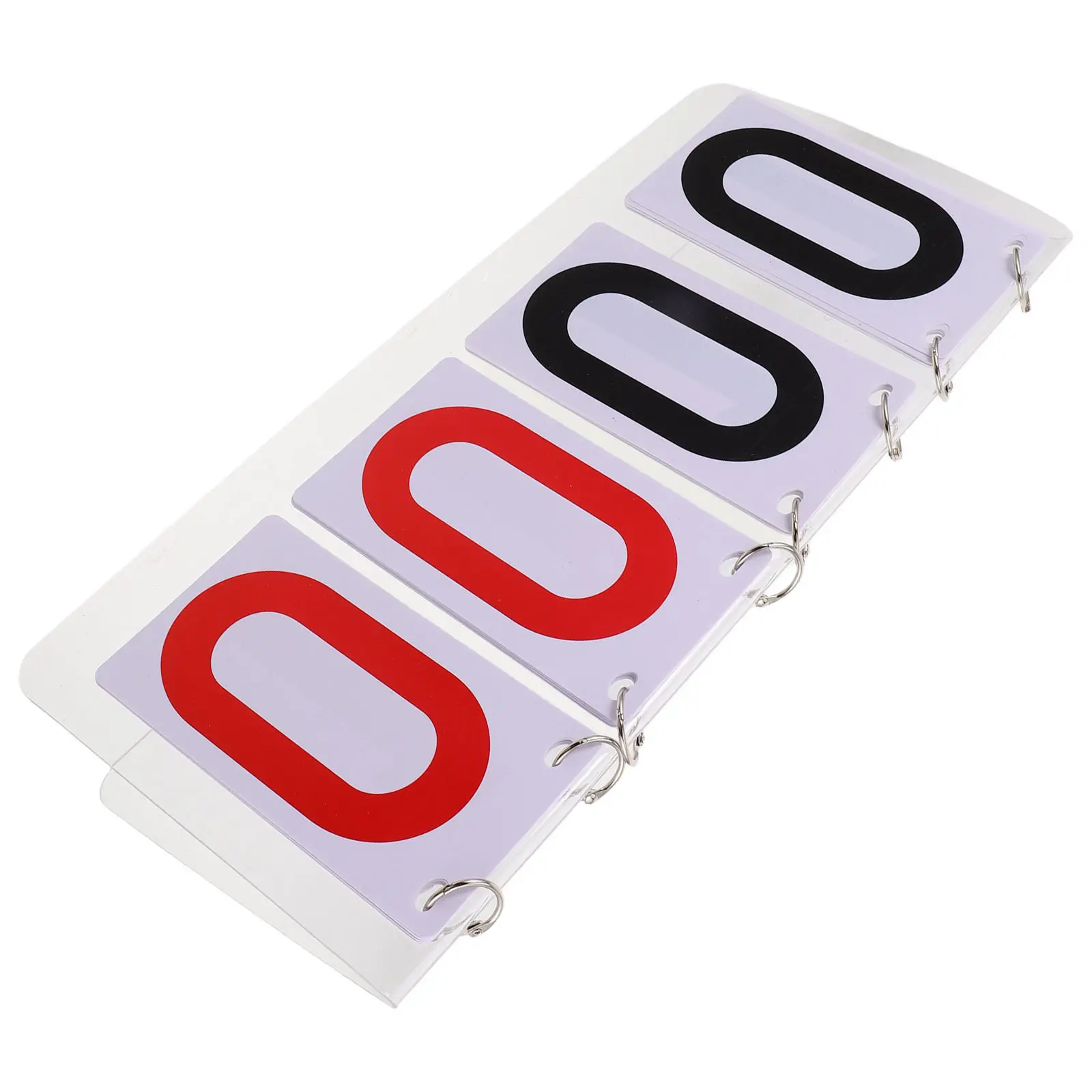 Portable Flip Scoreboard Tabletop Sports for Basketball Table Tennis Billiards Baseball Pickleball Tennis Two
