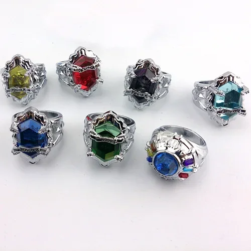 Anime Hitman Reborn Vongola Family Varia XANXUS/Squalo/Marmo/Belphegor Ring für Cosplay-Zubehör – Detail 7