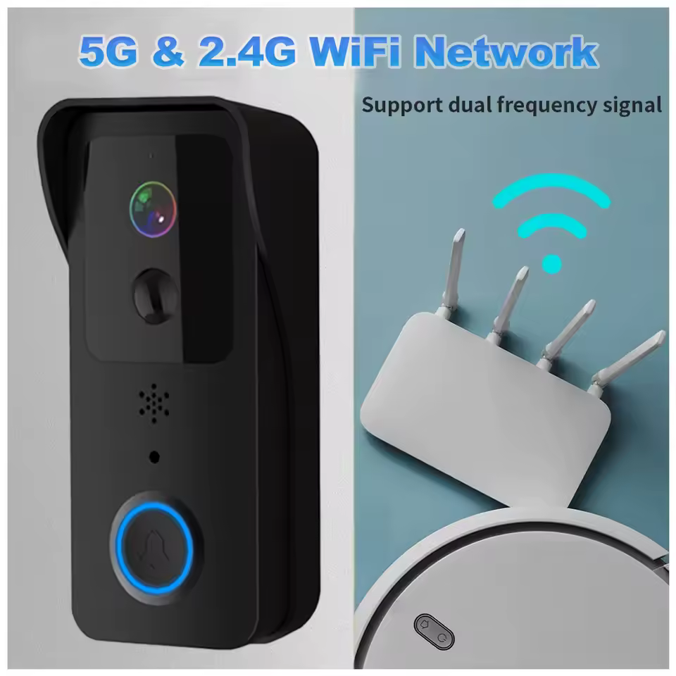 스마트 비디오 초인종 디자인 이미지