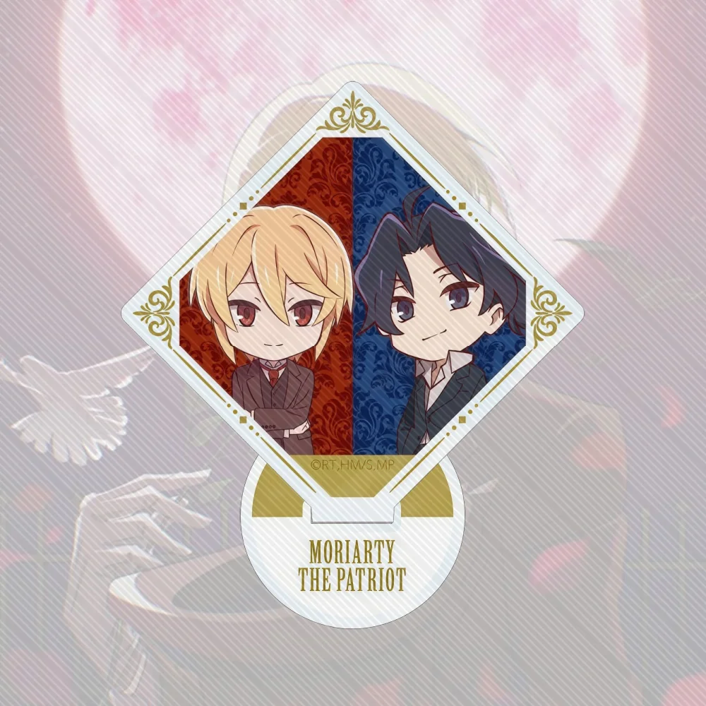 10CM Anime MORIARTY THE PATRIOT Acrylic Stand Model Cosplay Charm Characters Ornament Accessories Goods Collection Gifts
