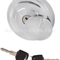 Juego de llaves de bloqueo de tapa de tanque de combustible de coche apto para Yamaha XVS125 XVS250 XVS400 XVS650 XVS950 XVS1100 Drag Star XV1700 XV1600 Road Star