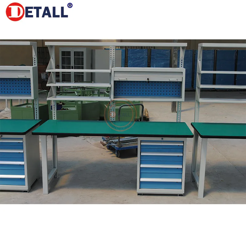 Latest Producing Steel Designs Workshop Metal Workbench Electronics Lab Table