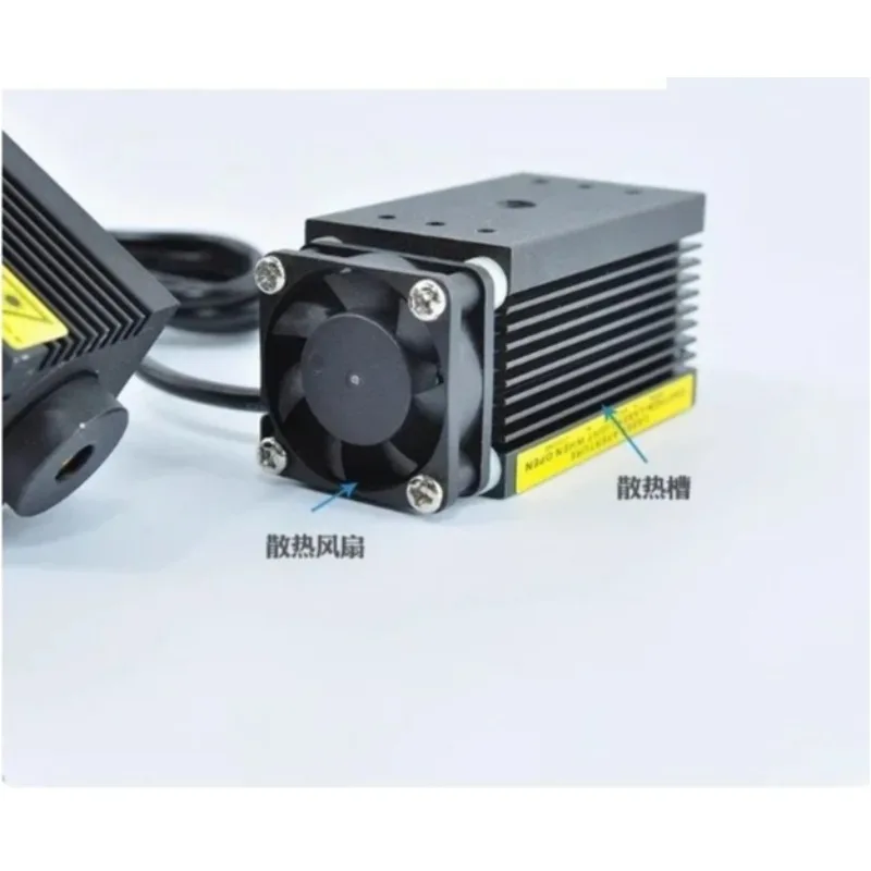Red Laser Diode Dot Module, 660nm 250mw Semiconductor Laser, 33*55mm Square High Power Spot Positioning Lamp