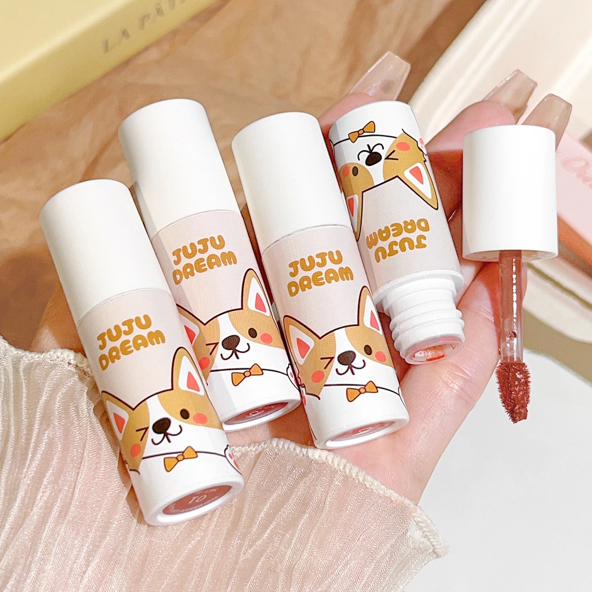 マットベルベットリップスティックセット,長持ちするリップ釉薬,ナチュラルマットメイク,オレンジ,ピンク,レッドカラー,パーフェクトVA