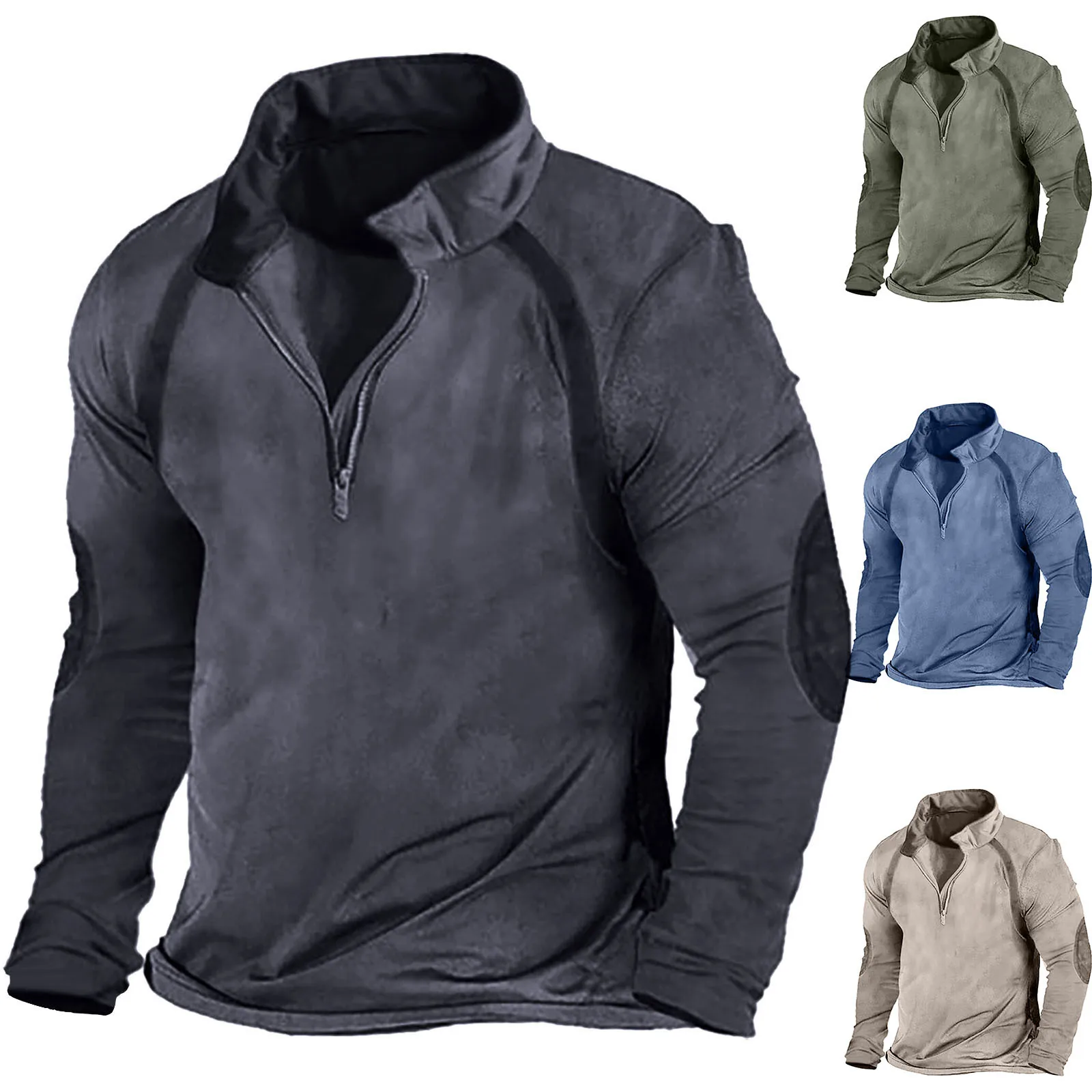 

Autumn Winter Men's Loose Casual Hooded Sweatshirt Soft Comfortable Pullover Fashion Streetwear Sportswear Men's Oversized Polo