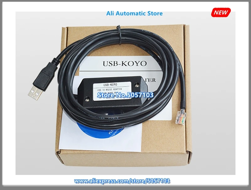 USB-KOYO SH SMSU SN64 Series PLC Programming Download Cable