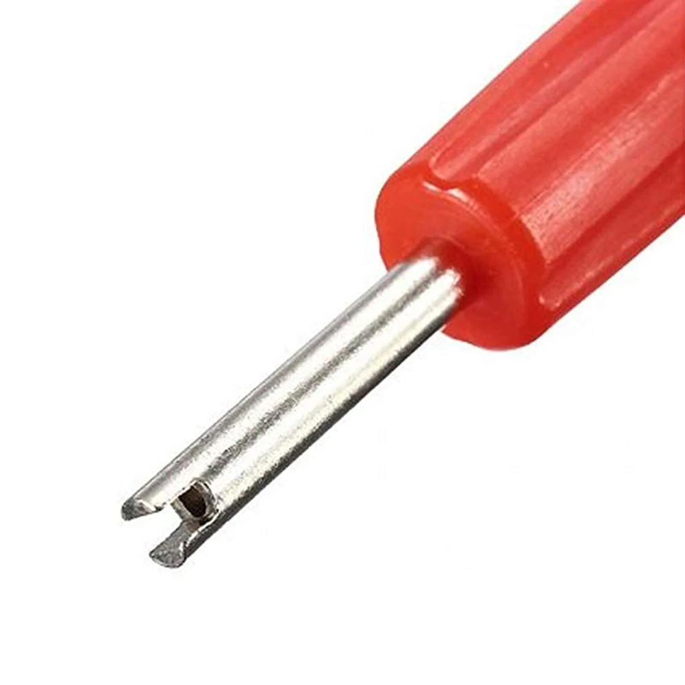 1 PCs Double-sided screwdriver for spool, valve core removal tool, tire repair tools