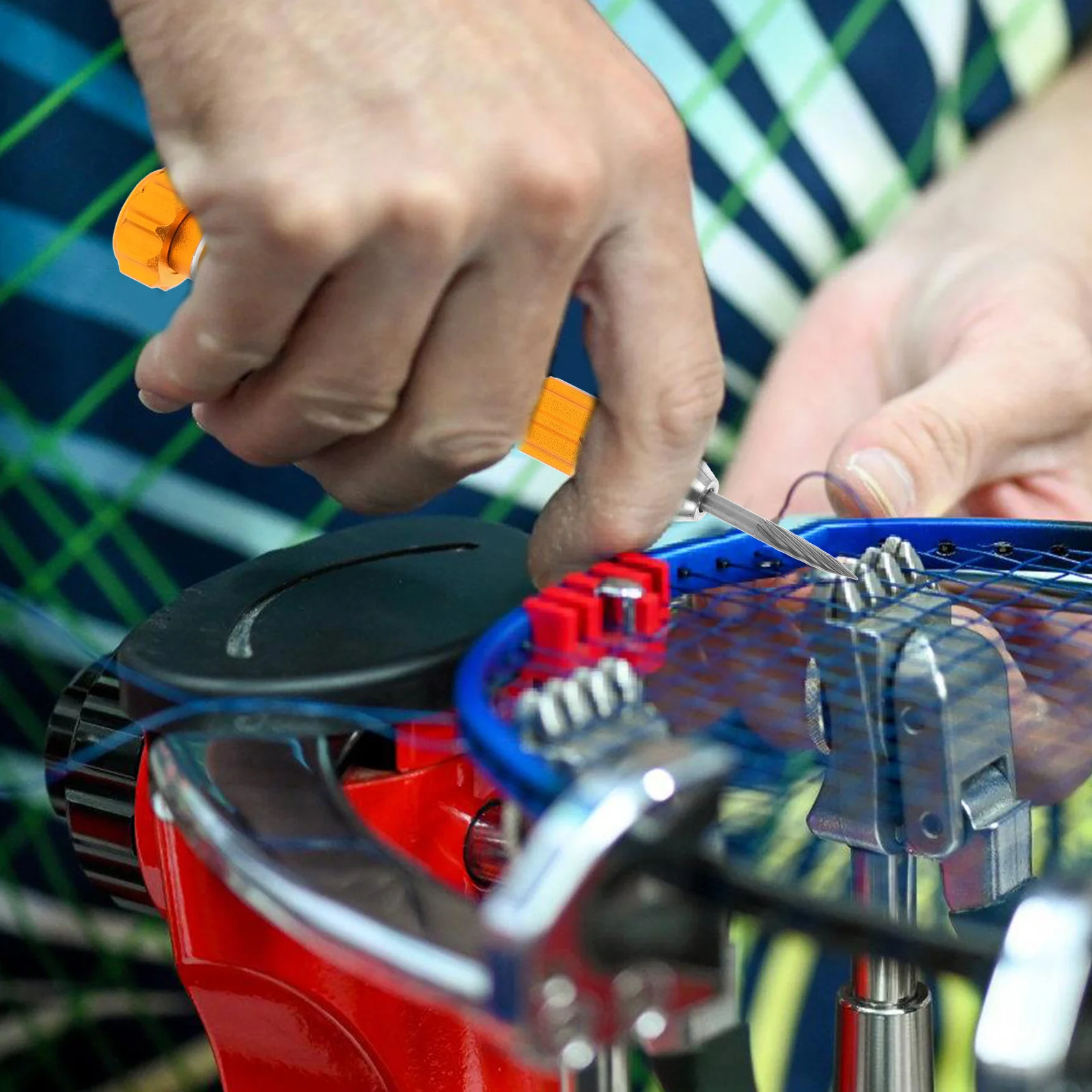 

Badminton Nail Setter Durable Replacement Pulling Fixator For Sports Maintenance Nail Tool Badminton Racket Supplies