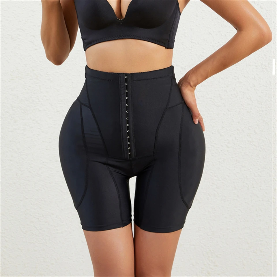 Becirzet Shapewear Damen Bauchkontrolle Po-Former Hüftpolster Hochgeschnittene Kompressions-Shapewear-Höschen – Detail 6
