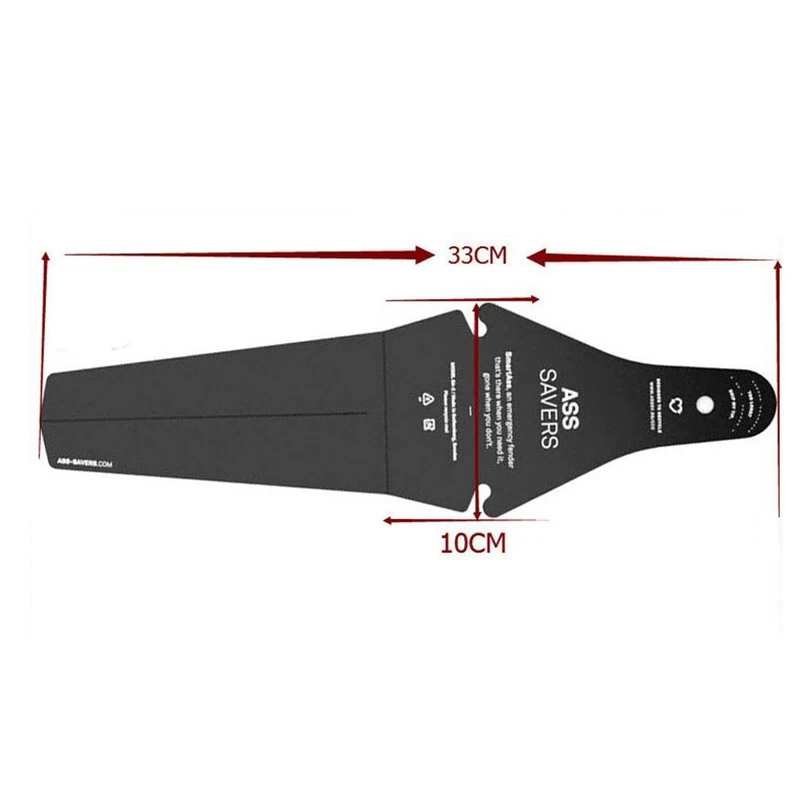 Portátil Mountain Bike Mudguard, MTB Road Bike, Acessórios de ciclismo, 0232 Tipo, mosca morta, 1PC