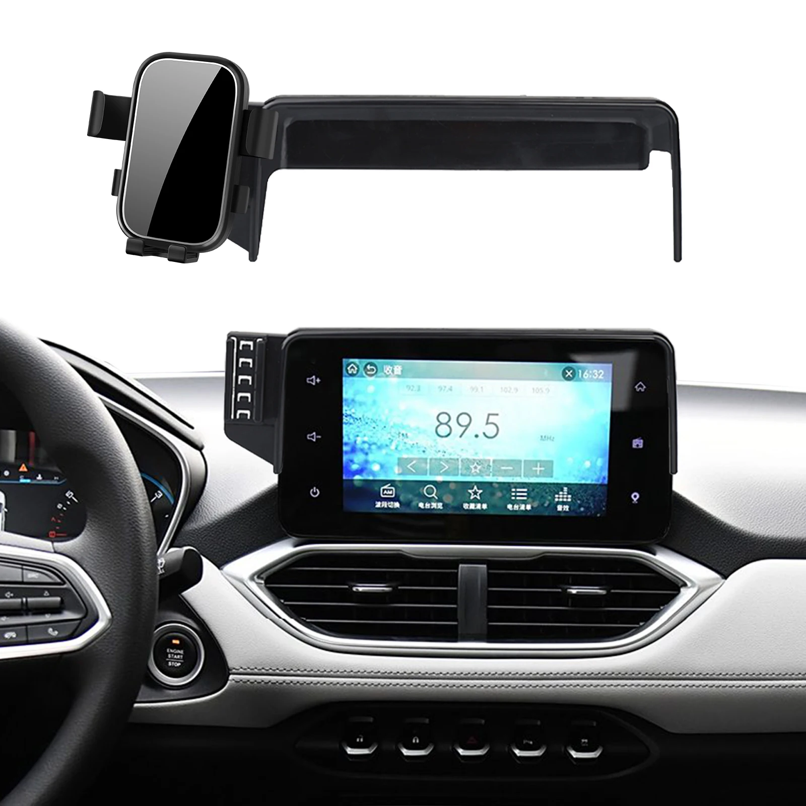 

Car Mobile Phone Holder for Chevrolet Groove Captiva 2019 2020 2023 2024 Accessories GPS Bracket Navigation Stand Auto