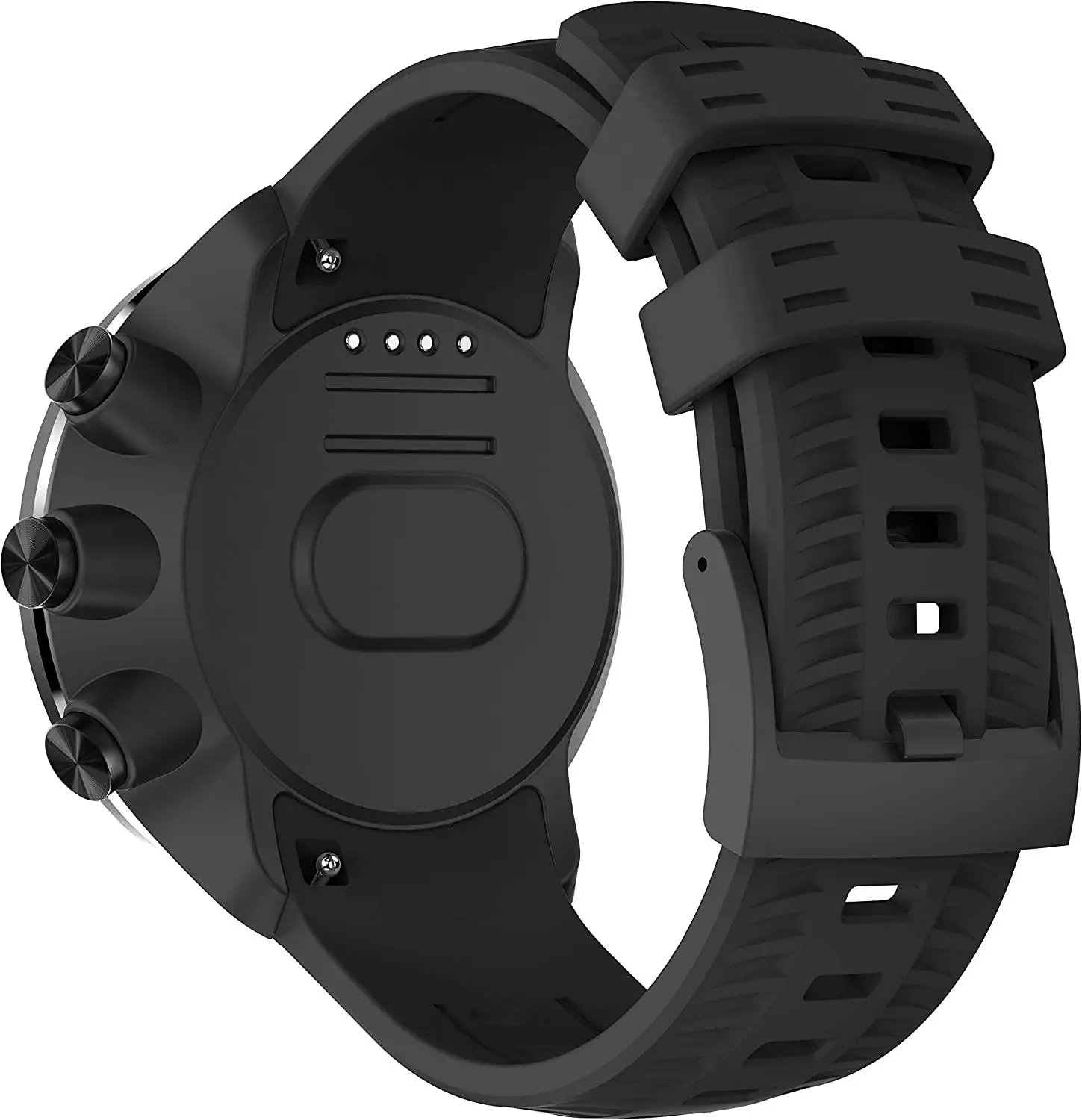 24mm Gummi-Silikon-Armband für Suunto 9 Smartwatch, Ersatzarmband für Suunto 9 Baro, Armband für Spartan Sportuhr – Detail 6