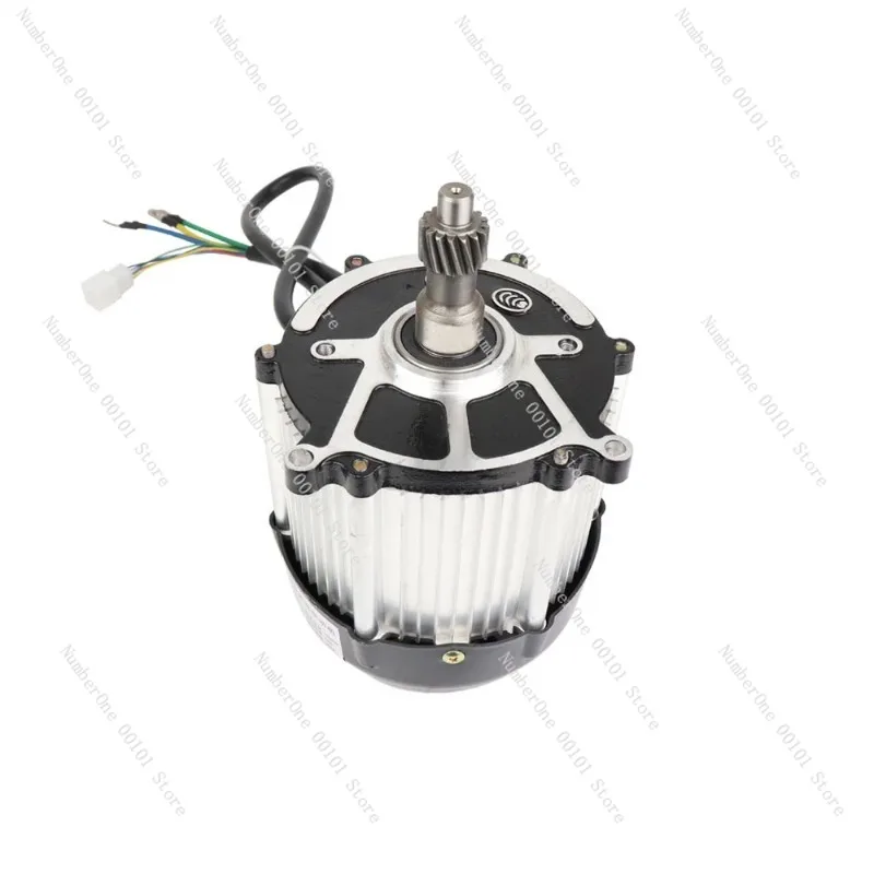 

48V 60V 800W 1000W 1200W 3900RPM, modified high-speed electric vehicle 16-tooth brushless motor