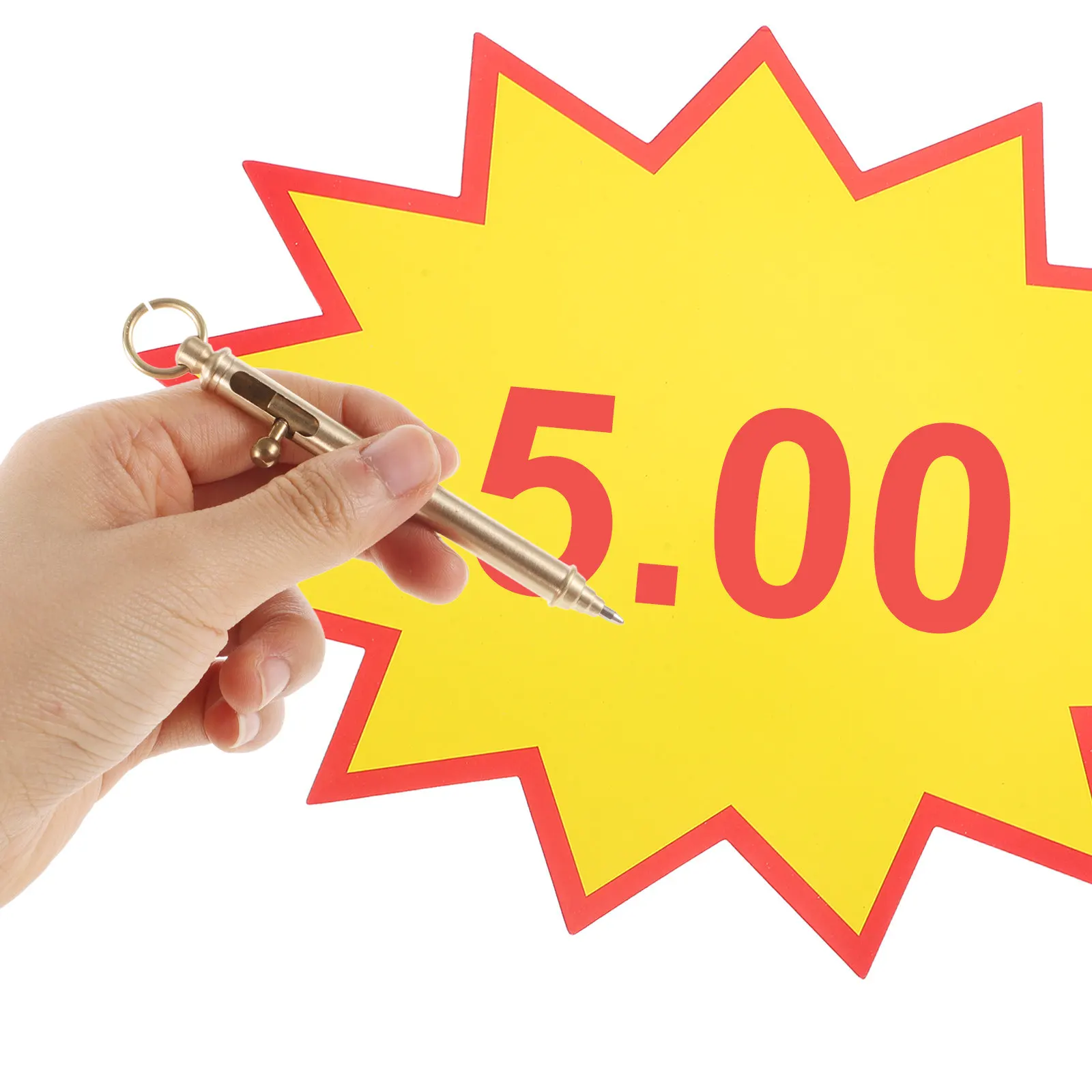 30Pcs Blank Paper For Retail Store Price Display Craft Maker Explosion Sticker Advertising Label Supermarket