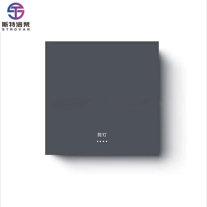 แผงสวิตช์อัจฉริยะ รวมฟังก์ชันเปิด/ปิด สวิตช์โรงแรม ระบบ WiFi วัสดุ ABS สำหรับใช้ในบ้าน