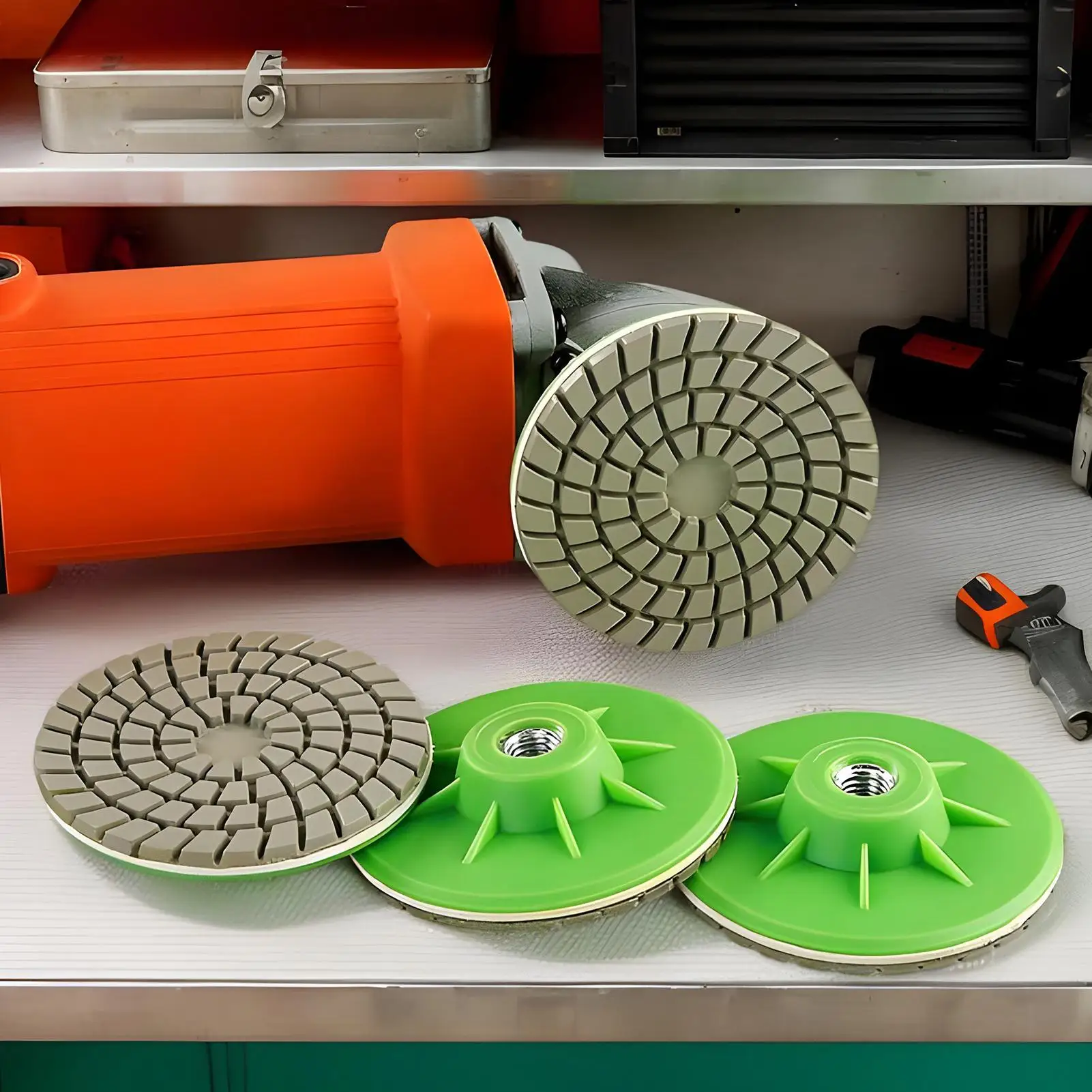 Angle Grinder Cutting Disc Flat Abrasive Polishing Disc For Grinder Grinding Device Replacement Part For Granite Marble Glass