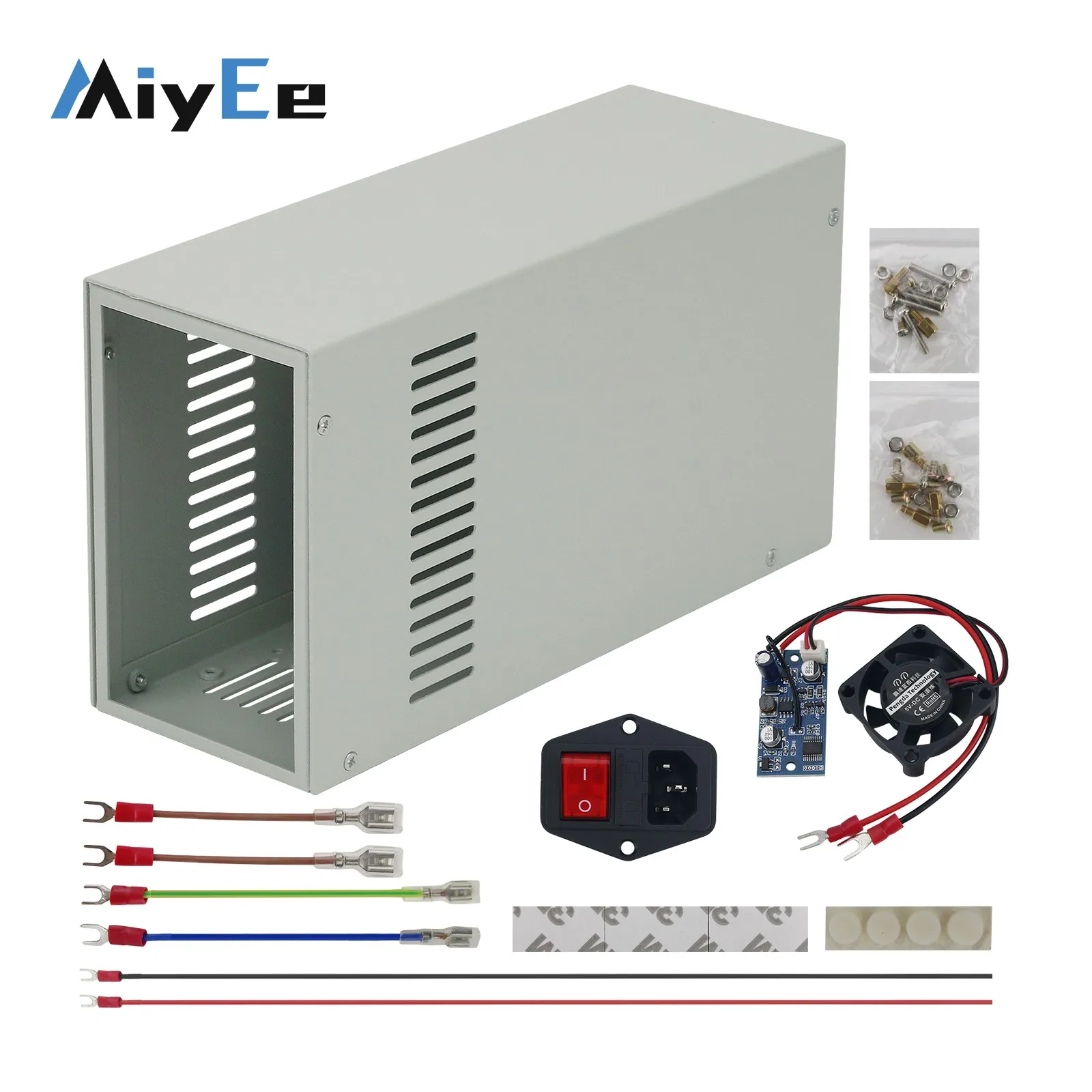 Metal Shell Dedicated for WZ5005 DC-DC Buck Converter Adjustable Power Supply Module DIY 50V5A